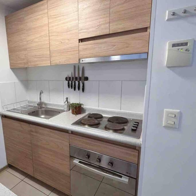 Appartamento Apartamento Estilo Boho Chic 200m Metro La Cisterna Con Estacionamiento Santiago del Cile